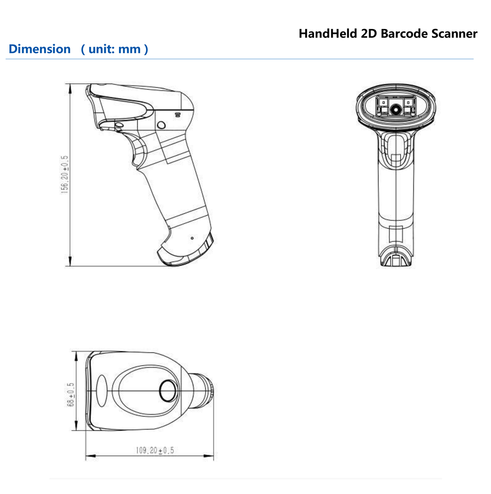 HandHeld 2D Barcode Scanner